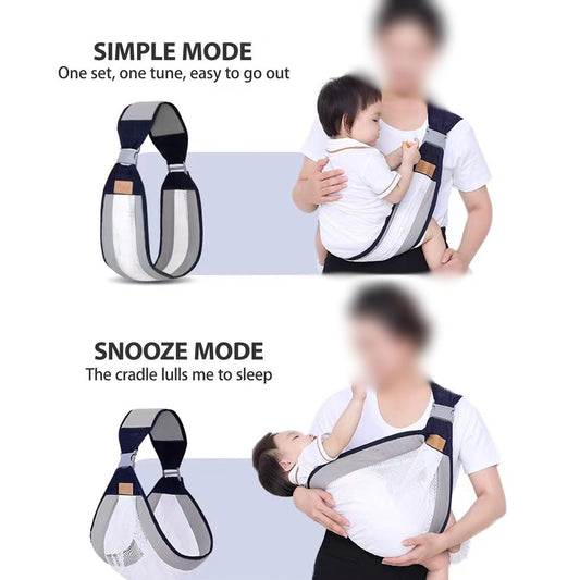 Baby Carrier Sling Multi-functional Unicersal Front Holding Type.