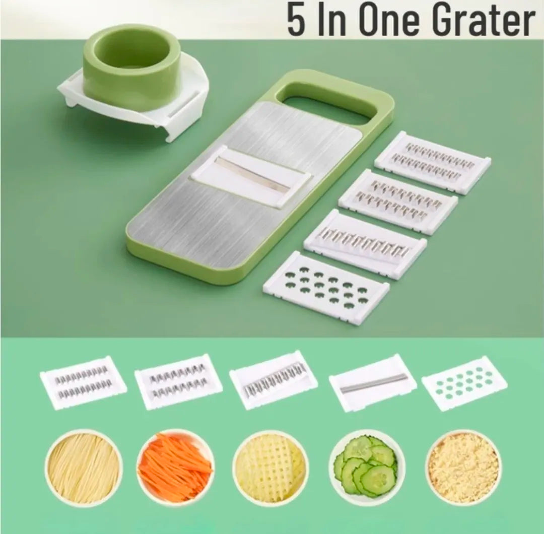 5 In 1 Vegetable Cutter And Slicer